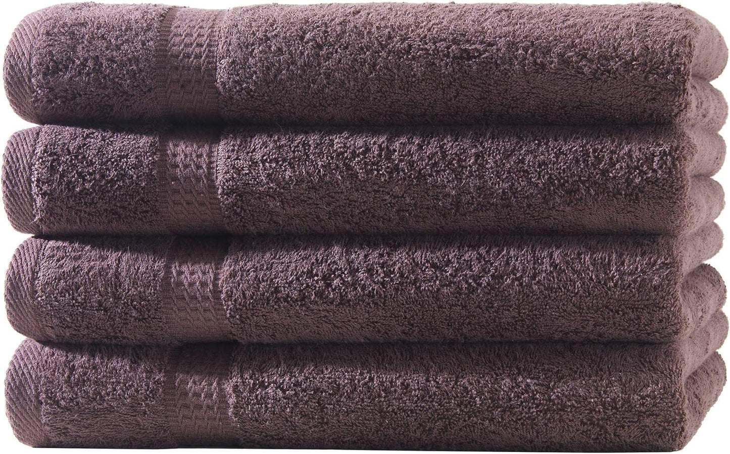 Merkanta Handtuch Set Petrol & Kaffeebraun , 10 teilig , 2 Gästetücher , 4 Handtücher , 2 Duschtücher , 2 Waschlappen , 100% Baumwolle , Badetücher , Bath Towel , Handtücherset Badezimmer , Bad Tücher