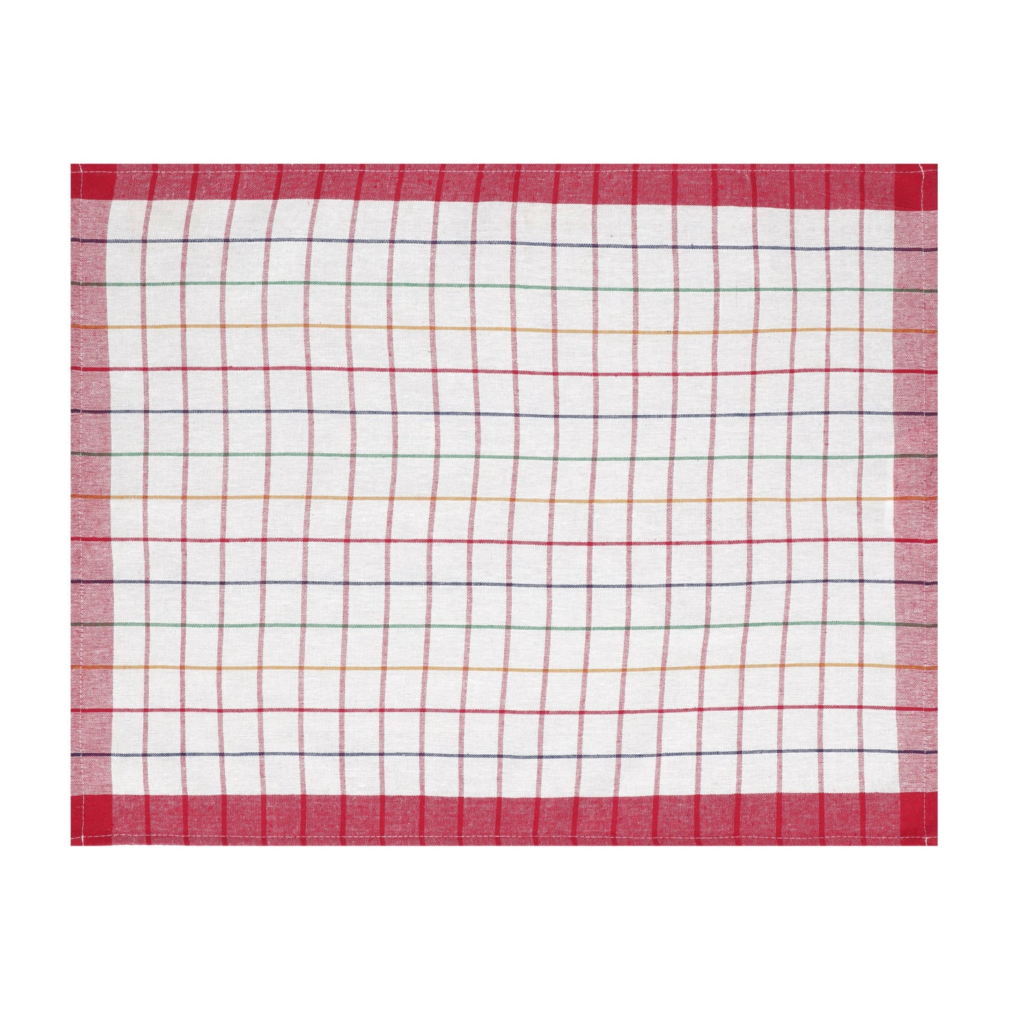 Merkanta Geschirrtücher 10er Set Küchentücher 50x70cm, 100% Baumwolle Geschirrhandtücher Mehrfarbig kariert, Handtücher Küche super saugfähig, Küchenhandtücher Abtrockentücher