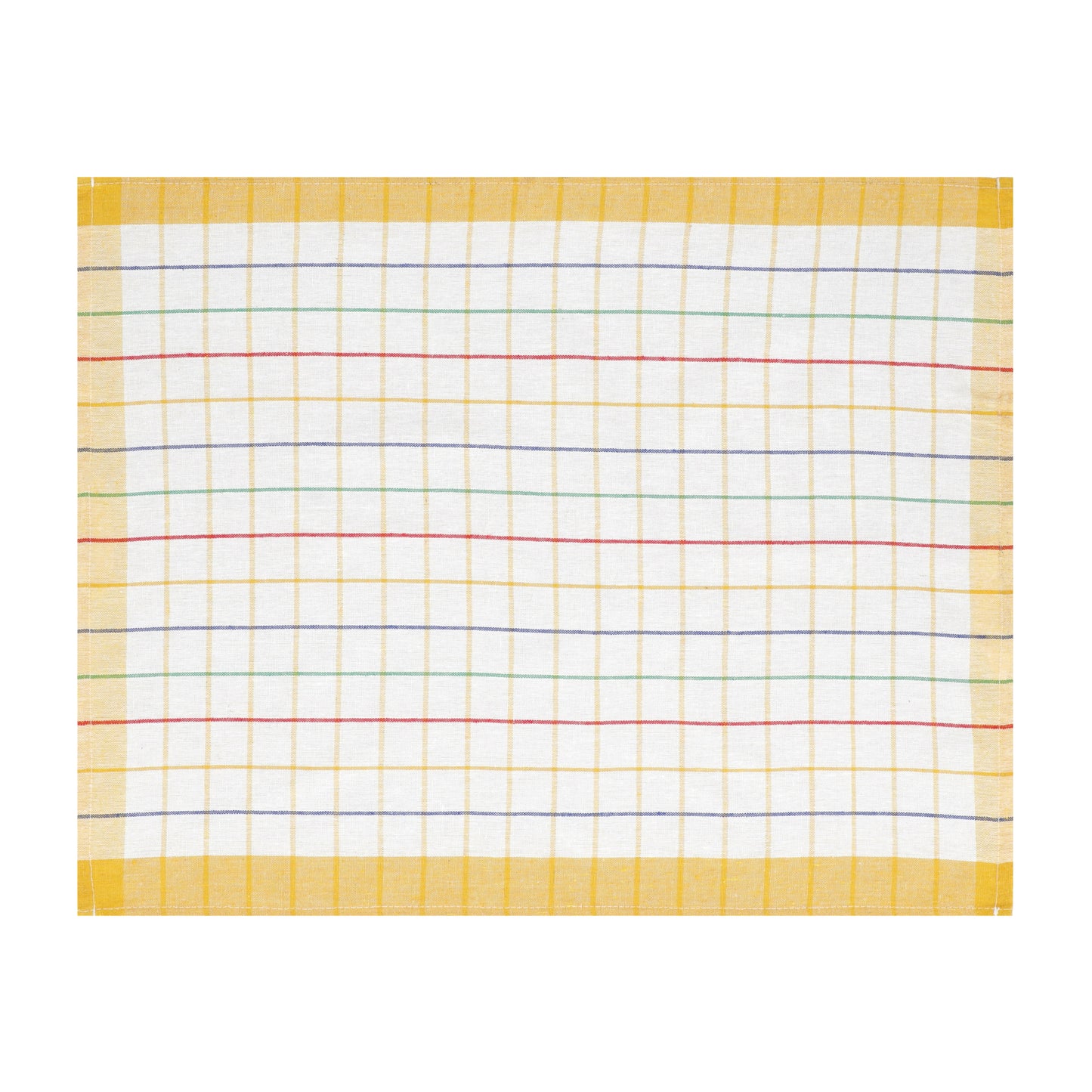 Merkanta Geschirrtücher 10er Set Küchentücher 50x70cm, 100% Baumwolle Geschirrhandtücher Mehrfarbig kariert, Handtücher Küche super saugfähig, Küchenhandtücher Abtrockentücher