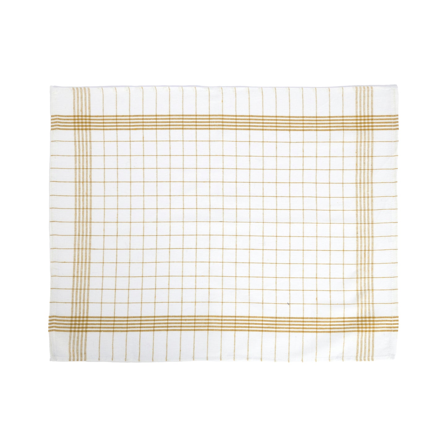 Merkanta Geschirrtücher 10er Set Küchentücher 50x70cm, gelb weiß kariert, 100% Baumwolle Geschirrhandtücher Mehrfarbig kariert, Handtücher Küche super saugfähig, Küchenhandtücher Abtrockentücher