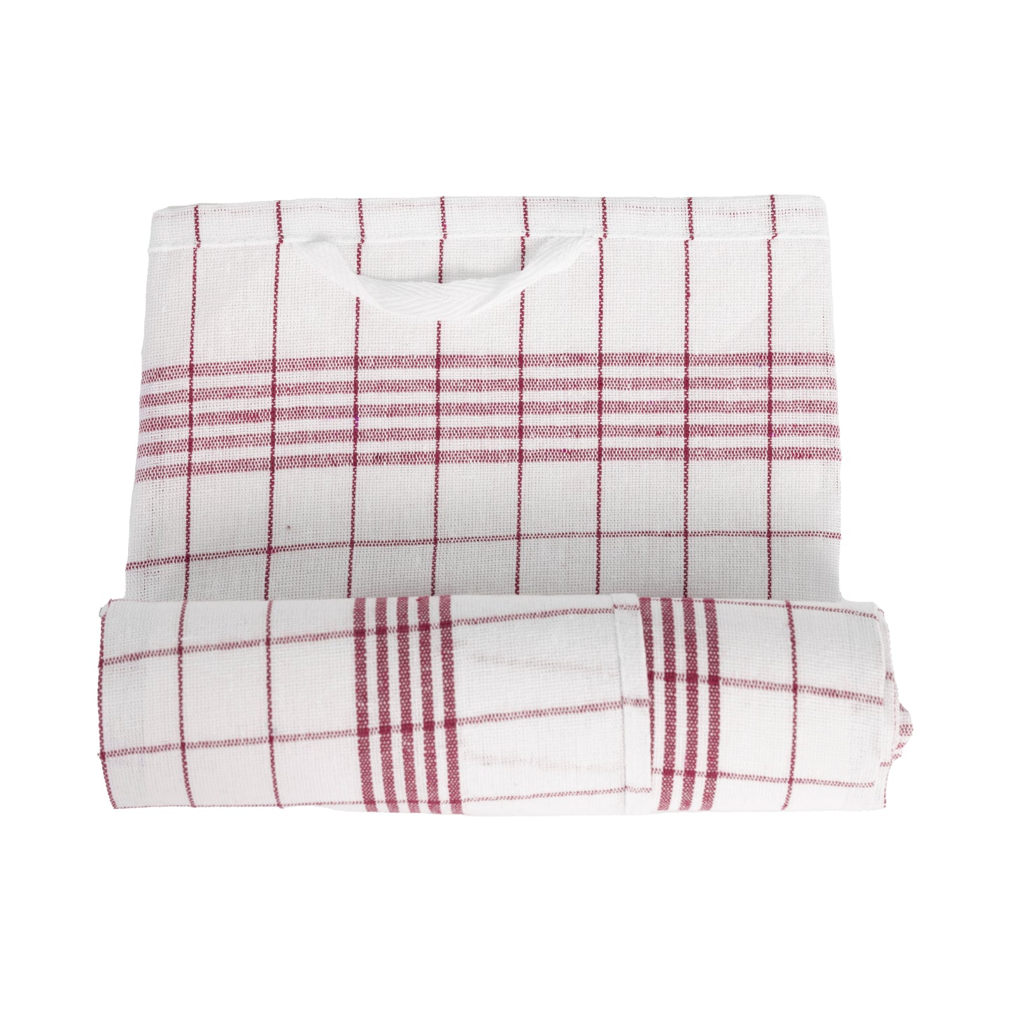 Merkanta Geschirrtücher 10er Set, Küchentücher 50x70cm, 100% Baumwolle, Geschirrhandtücher, rot - weiß/blau-weiß kariert, 10 Handtücher Küche, super saugfähig, Küchenhandtücher, Abtrockentücher