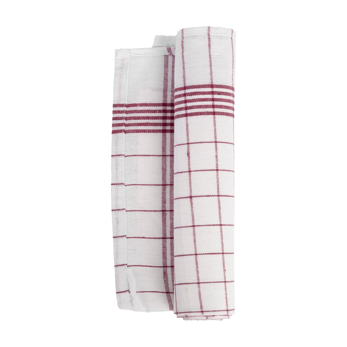 Merkanta Geschirrtücher 10er Set, Küchentücher 50x70cm, 100% Baumwolle, Geschirrhandtücher, rot - weiß/blau-weiß kariert, 10 Handtücher Küche, super saugfähig, Küchenhandtücher, Abtrockentücher