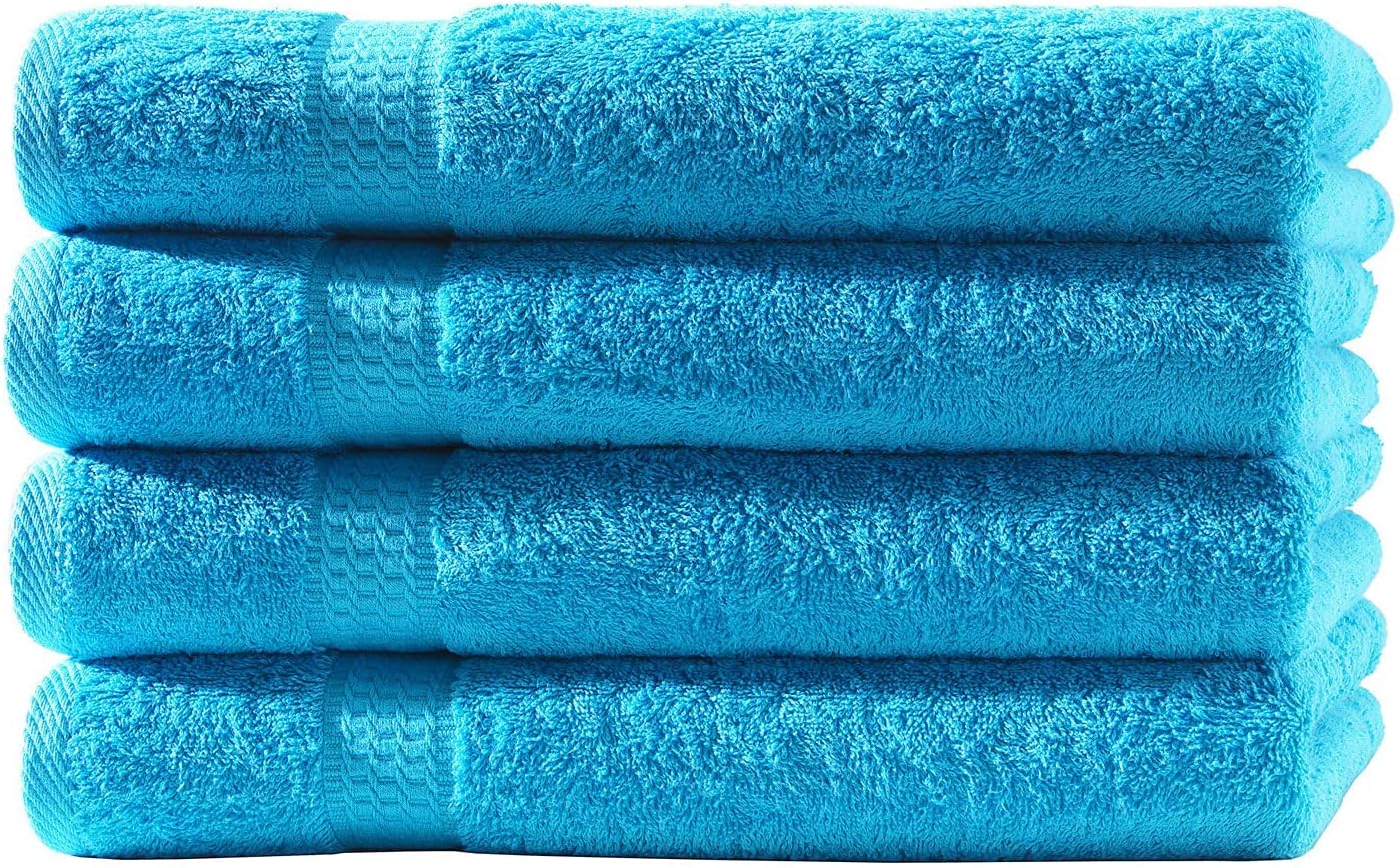 Merkanta Handtuch Set Türkis , 10 teilig , 2 Gästetücher, 4 Handtücher, 2 Duschtücher, 2 Waschlappen, 100% Baumwolle , Badetücher , Bath Towel , Handtücherset Badezimmer , Bad Tücher
